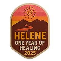 Helene: One Year of Healing event badge