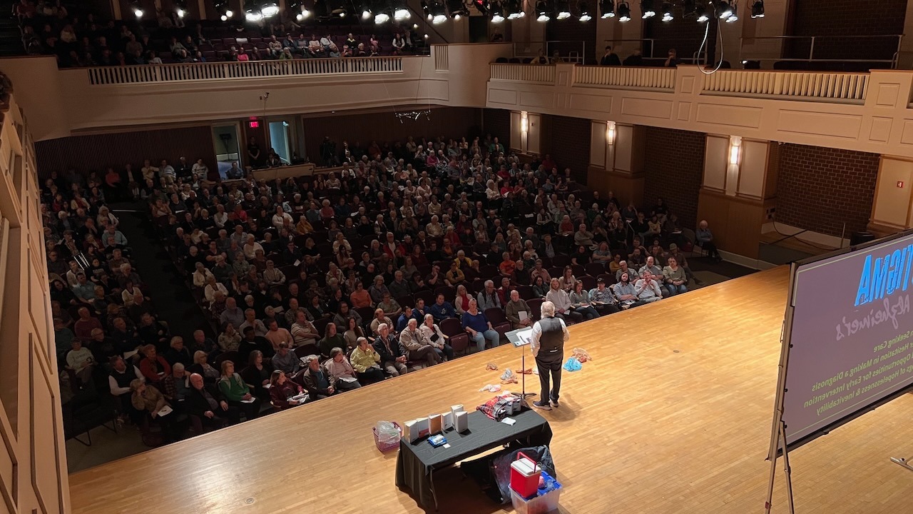500+ attendees at Dr. Ora Wells’ Brain Health keynote at Brevard College