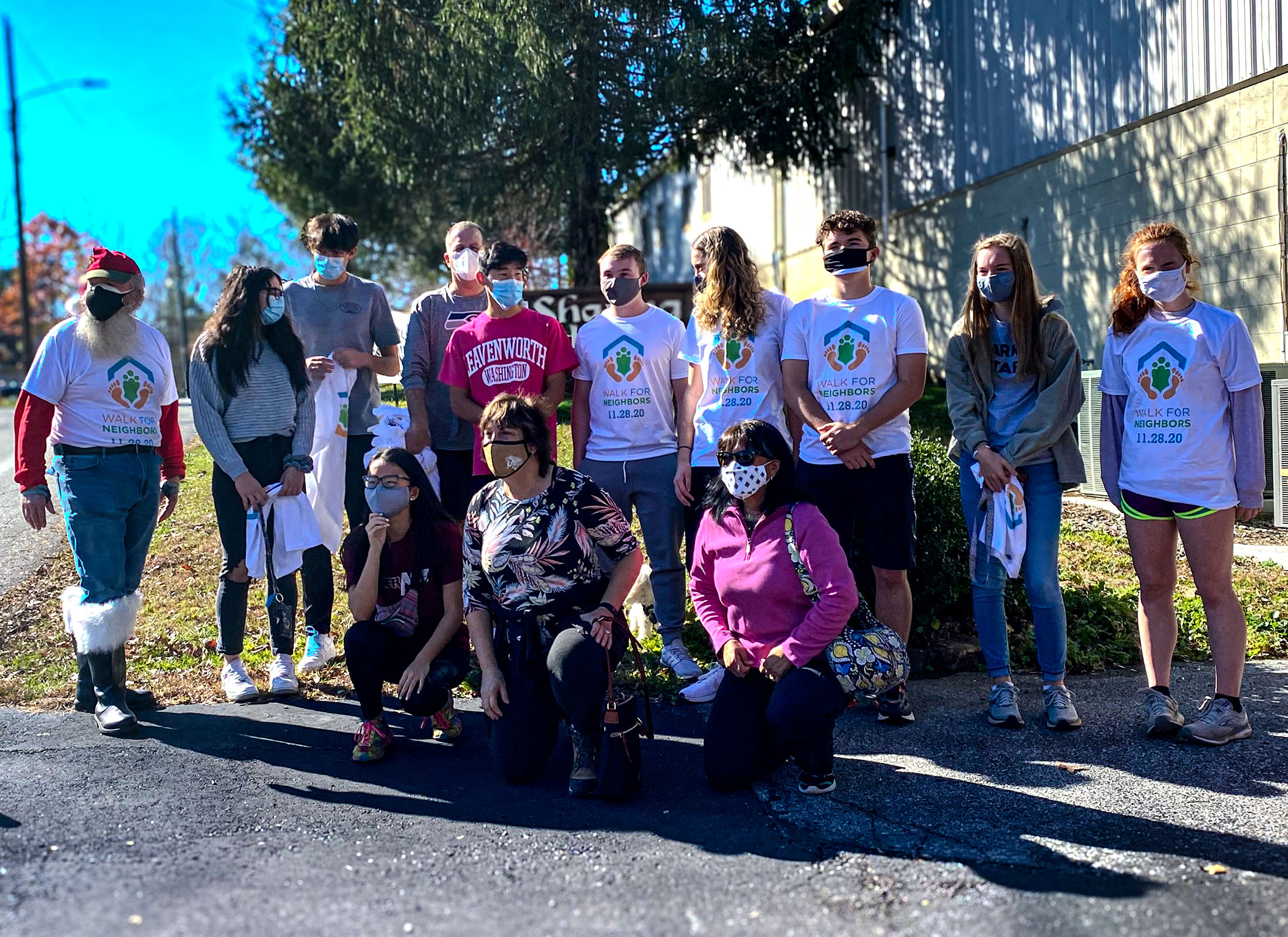 Group photo from early SparkPoint/Sustainable Health community gathering